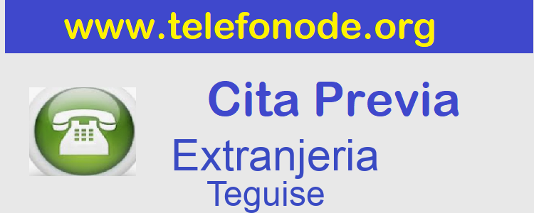 Cita Previa NIe y Huellas Teguise